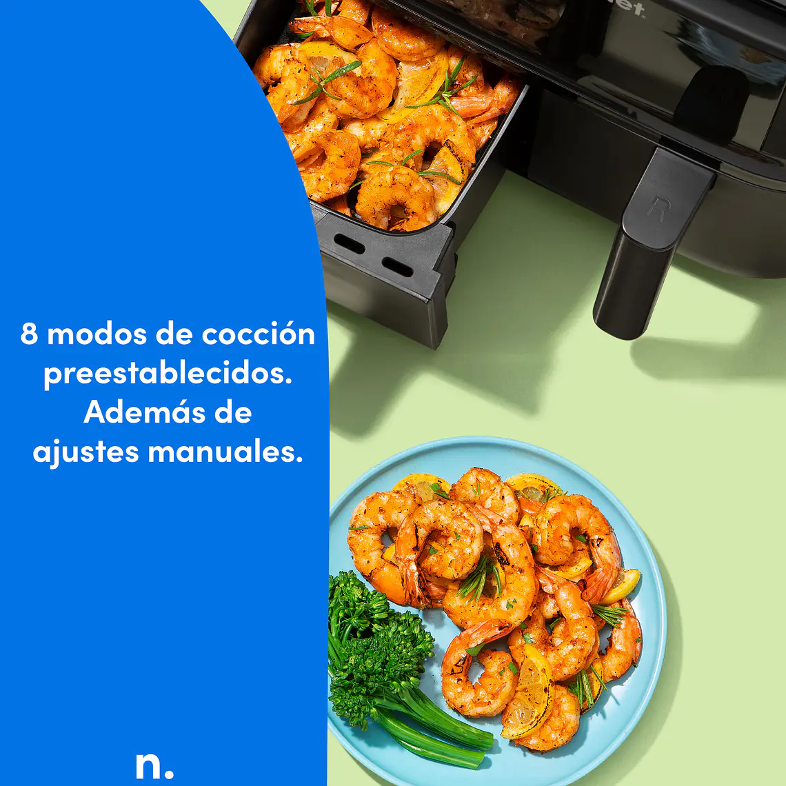 FREIDORA DE AIRE DIGITAL NUTRIBULLET TWIN DRAWER 11