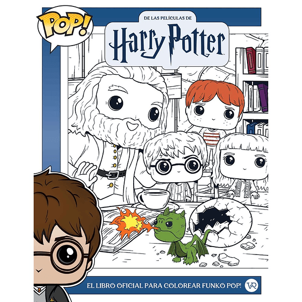 HARRY POTTER: EL LIBRO OFICIAL PARA COLOREAR FUNKO POP - INSGHT EDITIONS | TAPA RÚSTICA 1
