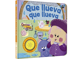 CANCIONES DEL JARDÍN: ARRORRÓ QUE LLUEVA QUE LLUEVA - EQUIPO EDITORIAL LATINBOOKS | TAPA DURA