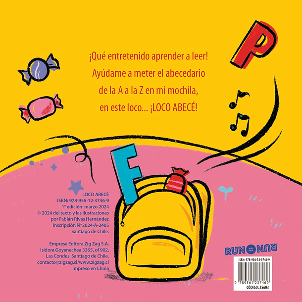 LOCO ABECÉ - RIVAS, FABIÁN | TAPA DURA 2