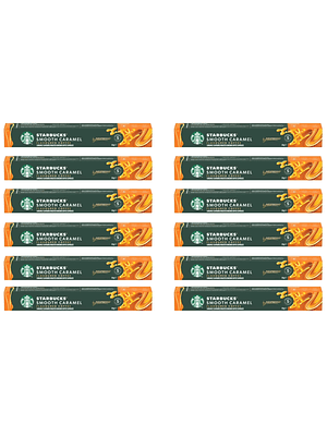 PACK 120 CÁPSULAS / 120 TAZAS STARBUCKS BY NESPRESSO SMOOTH CARAMEL (VENCIMIENTO: 22/04/2026)