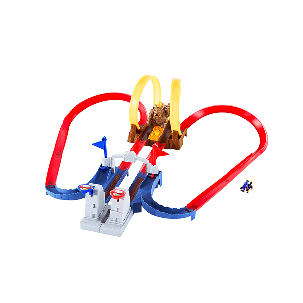 PISTA CASTILLO BOWSER MARIO KART HOT WHEELS 3