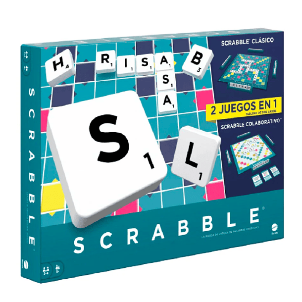 SCRABBLE JUEGO DE MESA 2 EN 1 2