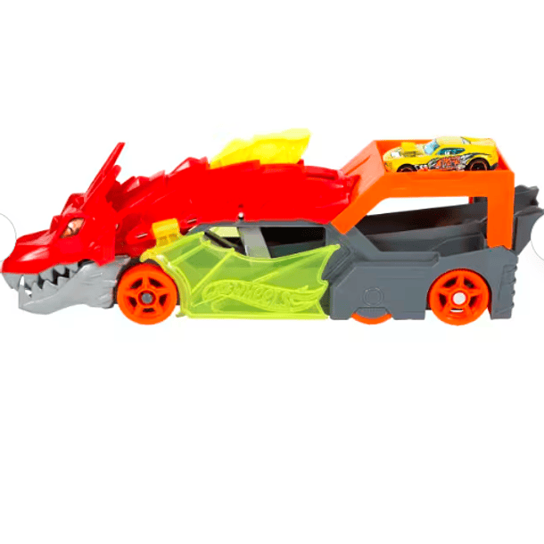 HOT WHEELS LARGE SCALES REMOLQUE DE DRAGON 6