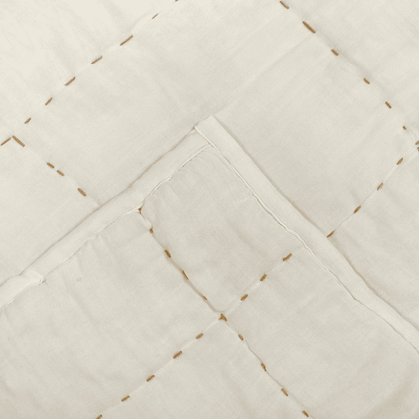 CUBRECAMA PARVATI OFF WHITE MEDIUM 240X240 CM 3