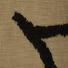 MANTA ALGODON BORDADA ODENSE TAUPE 120X170 CM 4