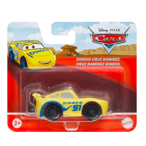 VEHÍCULO AUTO BÁSICO CARS - AMARILLO 2