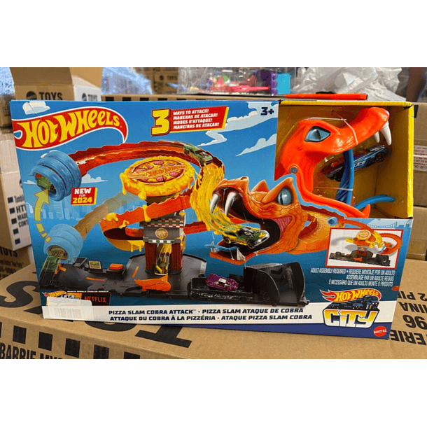 HOT WHEELS CITY ATAQUE DE LA SERPIENTE 1