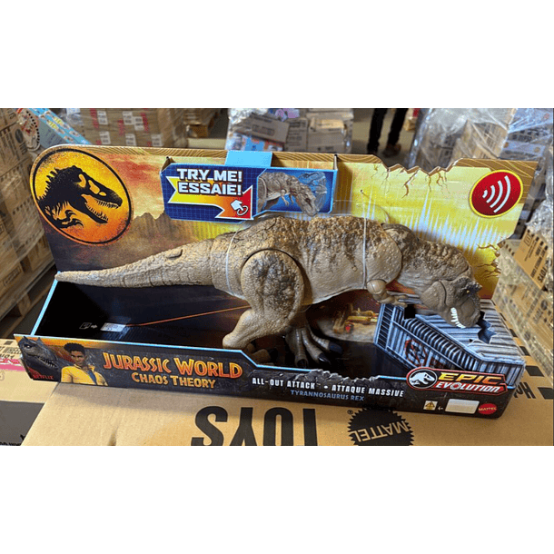 ATAQUE TOTAL T-REX JURASSIC WORLD 1