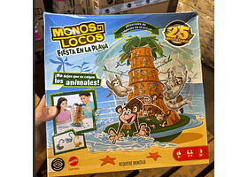 JUEGO DE MESA MONOS LOCOS 25 ANIVERSARIO (CAJA CON DAÑOS)