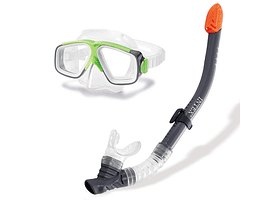 SET BUCEO MÁSCARA Y SNORKEL REEF RIDER (+8 AÑOS)