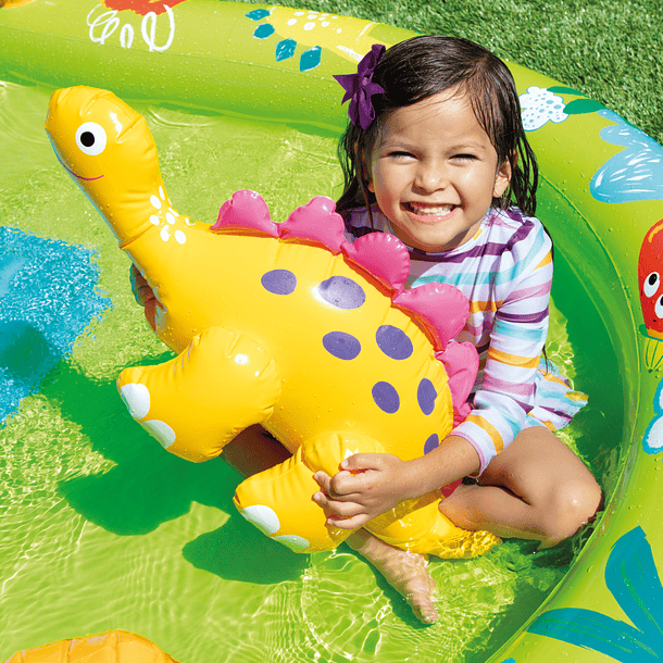 PISCINA CENTRO DE ACTIVIDAD DINO (191 x 152 x 58 CM) 4