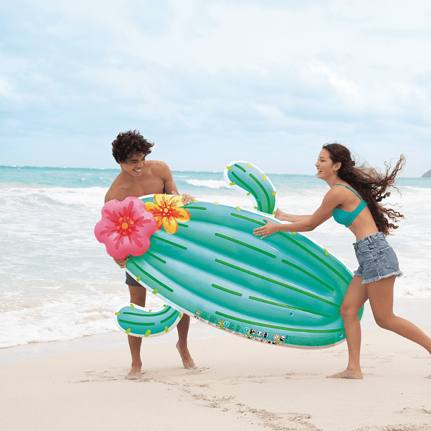 COLCHONETA INFLABLE CACTUS (180 x 130 x 28 CM) 7