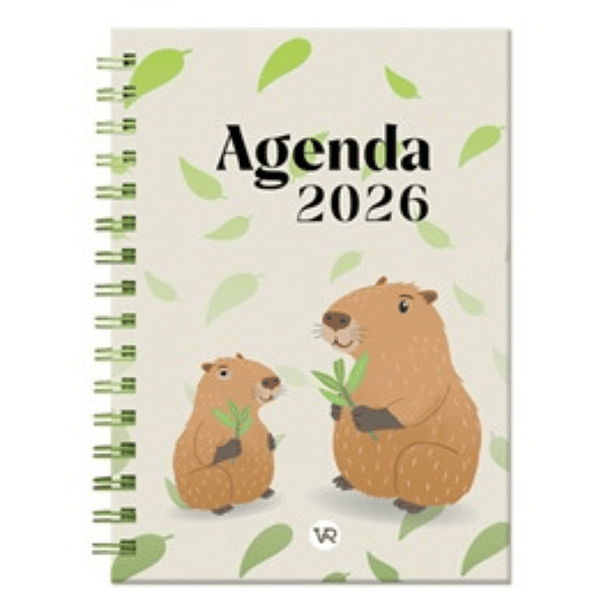 AGENDA GENÉRICA 2026: CAPIBARAS - EQUIPO EDITORIAL | DURA 1