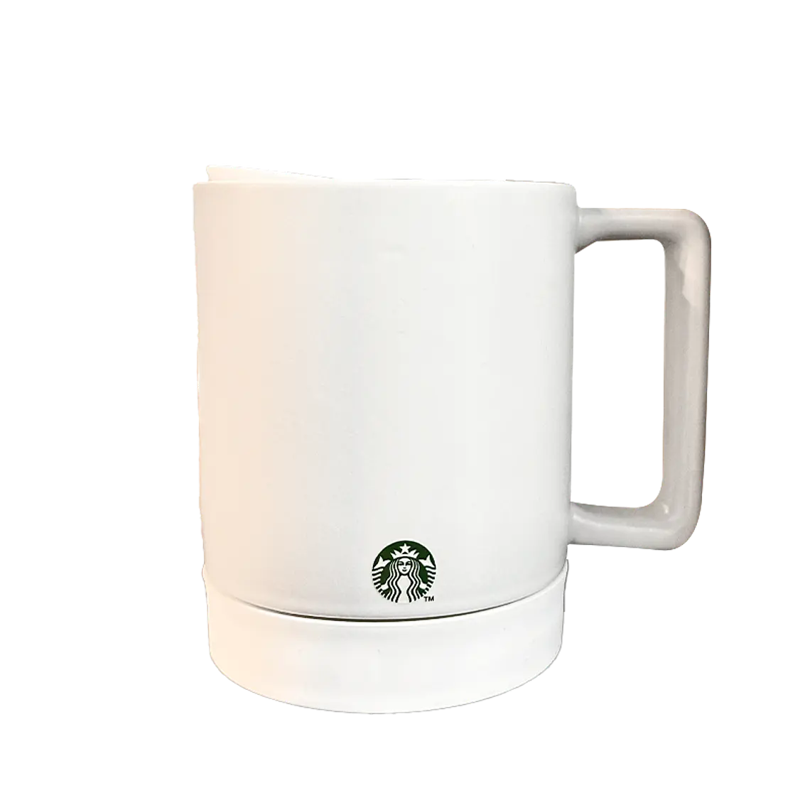 TAZA DE CERÁMICA BLANCA DE ESCRITORIO DE 12 OZ (≈355 ML) 2