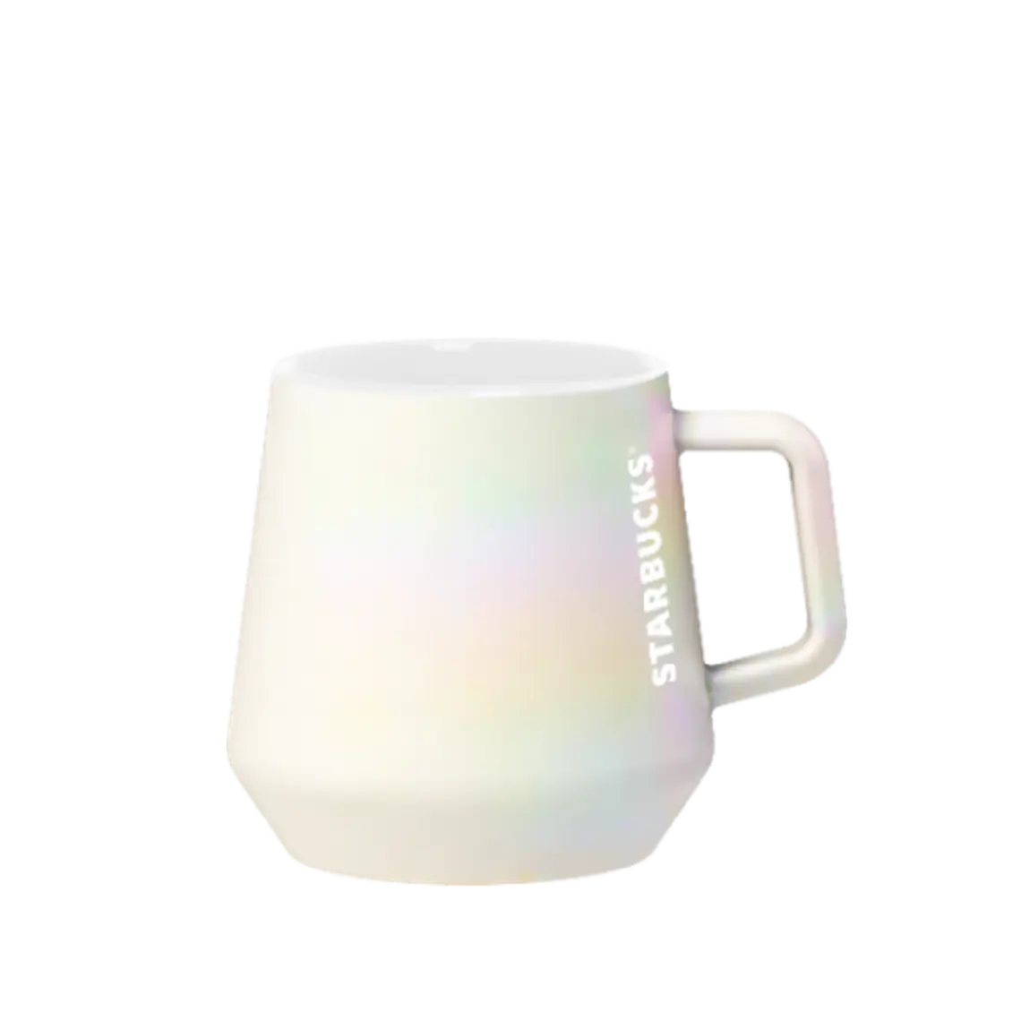 TAZA DE CERÁMICA EFECTO ARCOÍRIS LUSTER DE 14 OZ (≈414 ML) 1