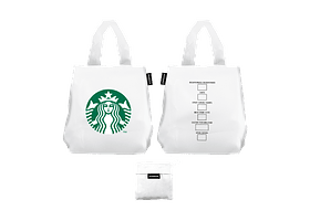 BOLSA REUTILIZABLE DE PLÁSTICO CON ESTUCHE PLEGABLE