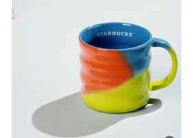 TAZA DE CERÁMICA PUFFY DE 12 OZ (355 ML)