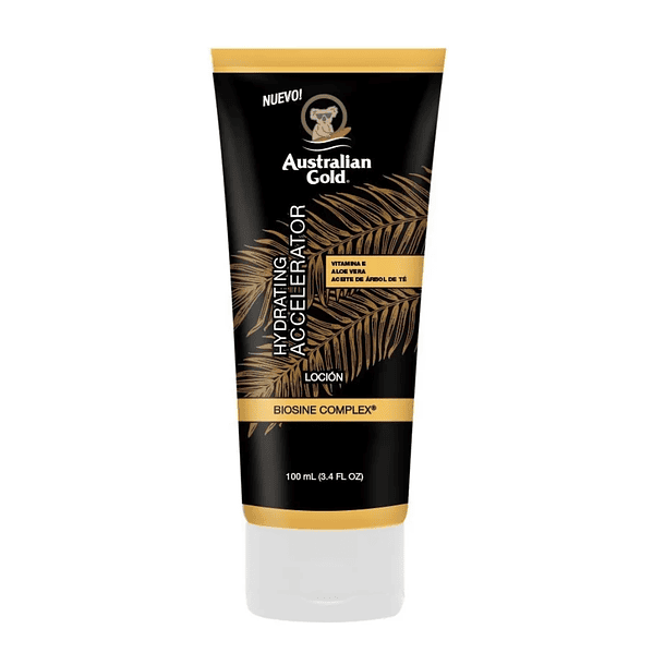 SET INSTANT BRONZER 30 FPS SPRAY GEL (237 ML) + HYDRATING ACCELERATOR LOCIÓN (100 ML) AUSTRALIAN GOLD 5