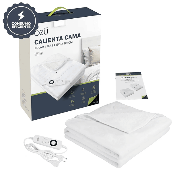 CALIENTACAMA 1 PLAZA POLAR OZU (150 X 80 CM) 1