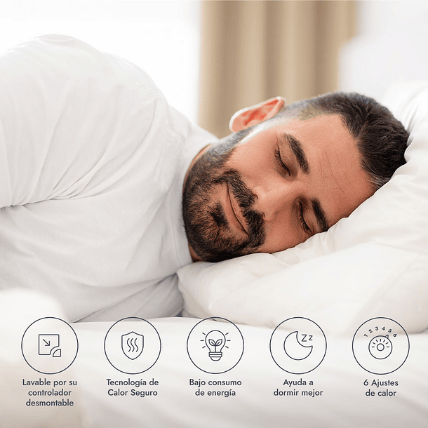 CALIENTACAMA 1 PLAZA POLAR OZU (150 X 80 CM) 2