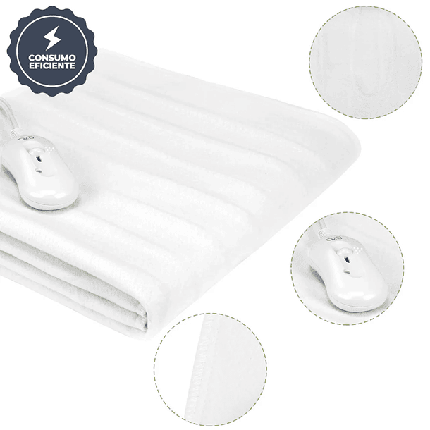 CALIENTACAMA 1 PLAZA POLIÉSTER OZU (150 X 80 CM) 6