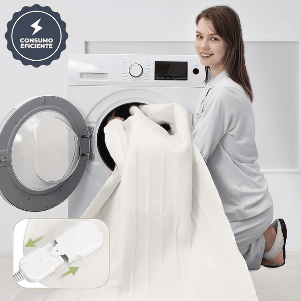 CALIENTACAMA 1 PLAZA POLIÉSTER OZU (150 X 80 CM) 9