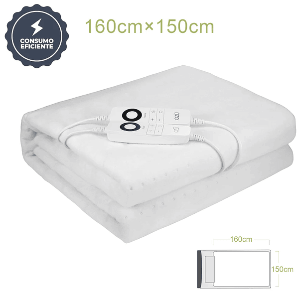 CALIENTACAMA 2 PLAZAS POLAR OZU (160 X 150 CM) 4