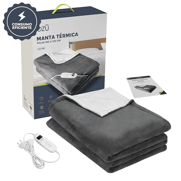 MANTA TÉRMICA POLAR OZU (160 X 120 CM) 1