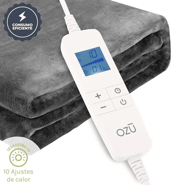 MANTA TÉRMICA CONTROL DIGITAL OZU (180 X 130 CM) 5