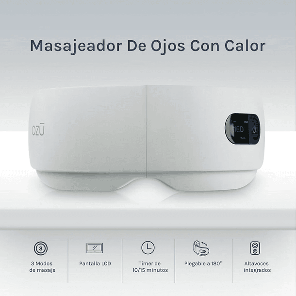 MASAJEADOR DE OJOS CON CALOR 2