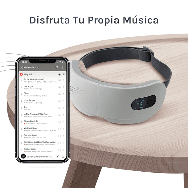 MASAJEADOR DE OJOS CON CALOR 8