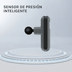 PISTOLA PARA MASAJES Y RECOVERY RECARGABLE OZU - COLOR GRIS 4