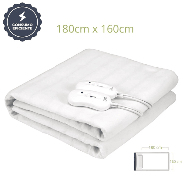CALIENTACAMA KING POLIÉSTER OZU (160 X 180 CM) 3