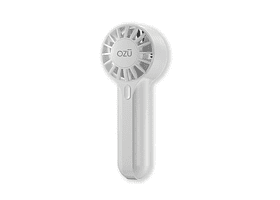 MINI VENTILADOR OZU RECARGABLE - COLOR BLANCO