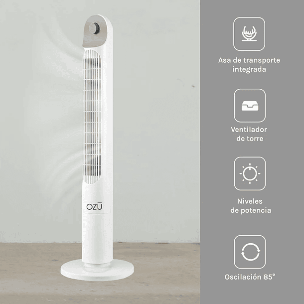 VENTILADOR TORRE 40