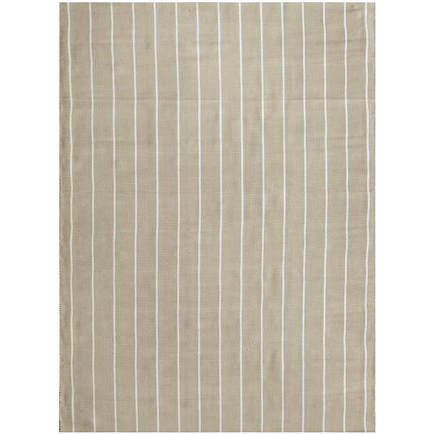 ALFOMBRA LAVABLE  BEIGE/BLANCO DT2378 (1,40 x 2 m)