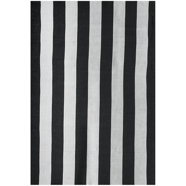 ALFOMBRA LAVABLE  BLANCO/NEGRO DT2377 (3 x 4 m)