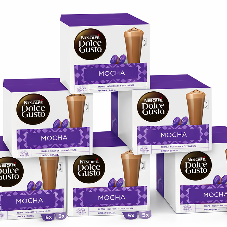 PACK 60 CÁPSULAS / 30 TAZAS DOLCE GUSTO MOCHA (VENCIMIENTO: 01/05/2026) 1
