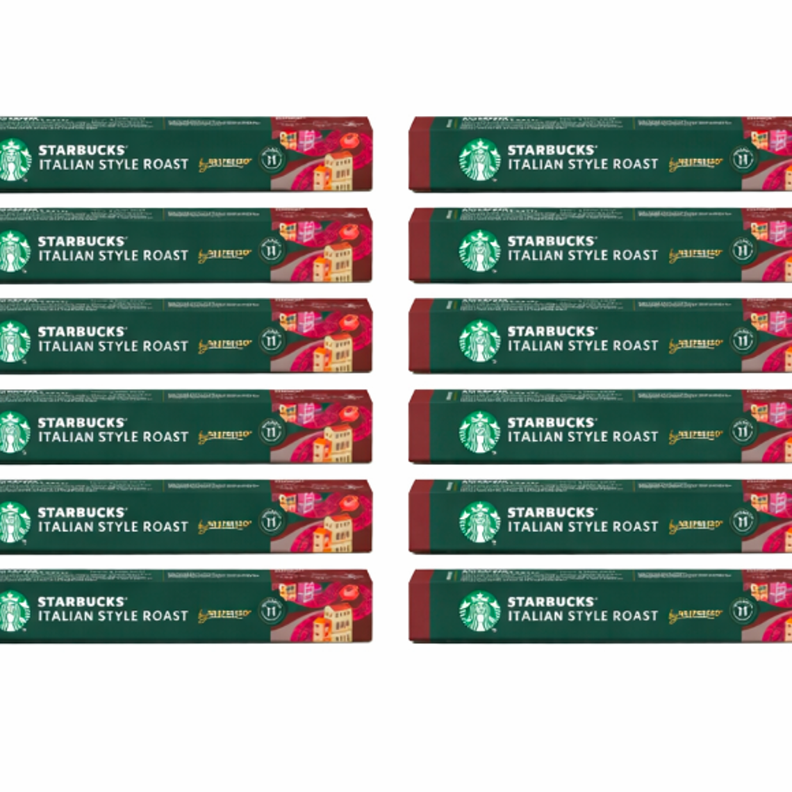 PACK 120 CÁPSULAS / 120 TAZAS STARBUCKS BY NESPRESSO ITALIAN ROAST (VENCIMIENTO: 07/03/2026) 1