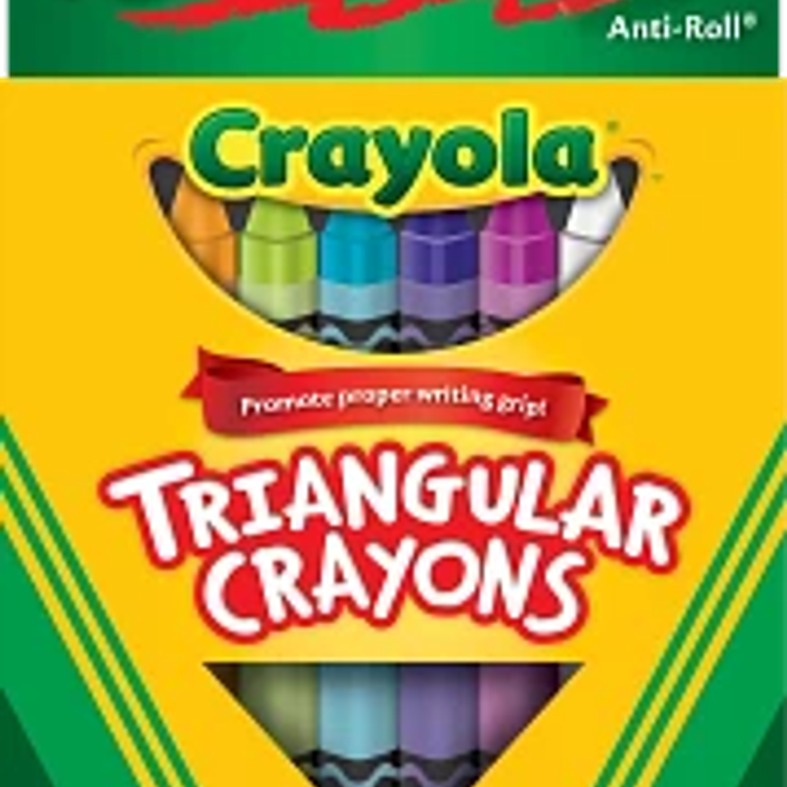 CRAYOLA - LAPICES DE CERA TRIANGULAR (16 UNIDADES) 1