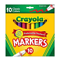 CRAYOLA - MARCADORES LINEAS ANCHAS (10 UNIDADES) - Miniatura 1