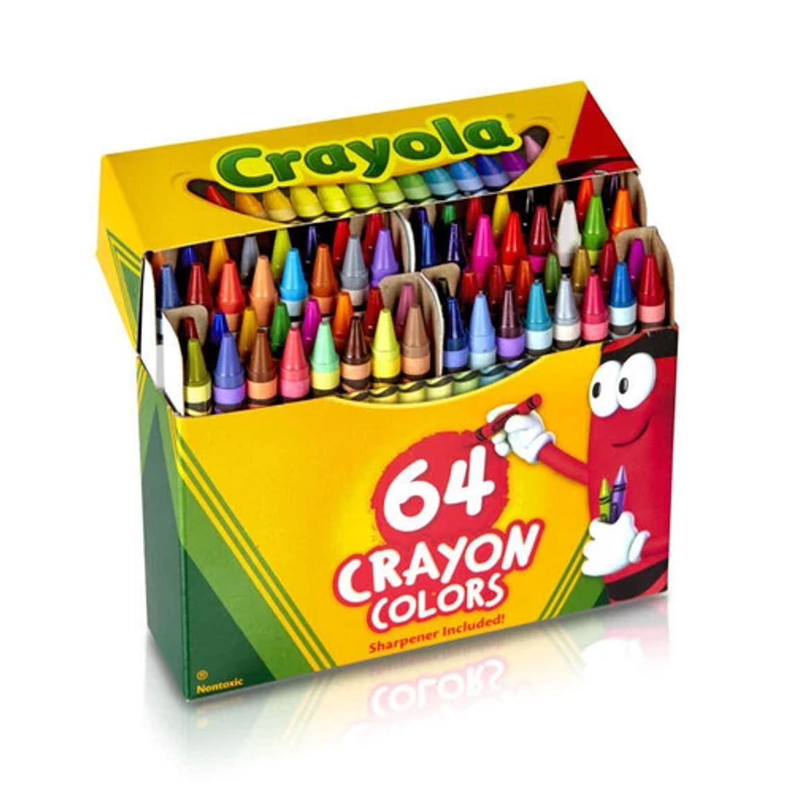 CRAYOLA - LAPICES DE CERA (64 UNIDADES) 1