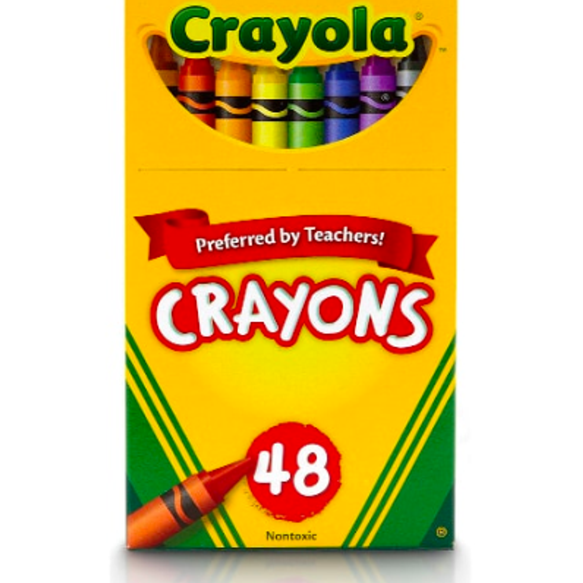 CRAYOLA - LAPICES DE CERA (48 UNIDADES) 1