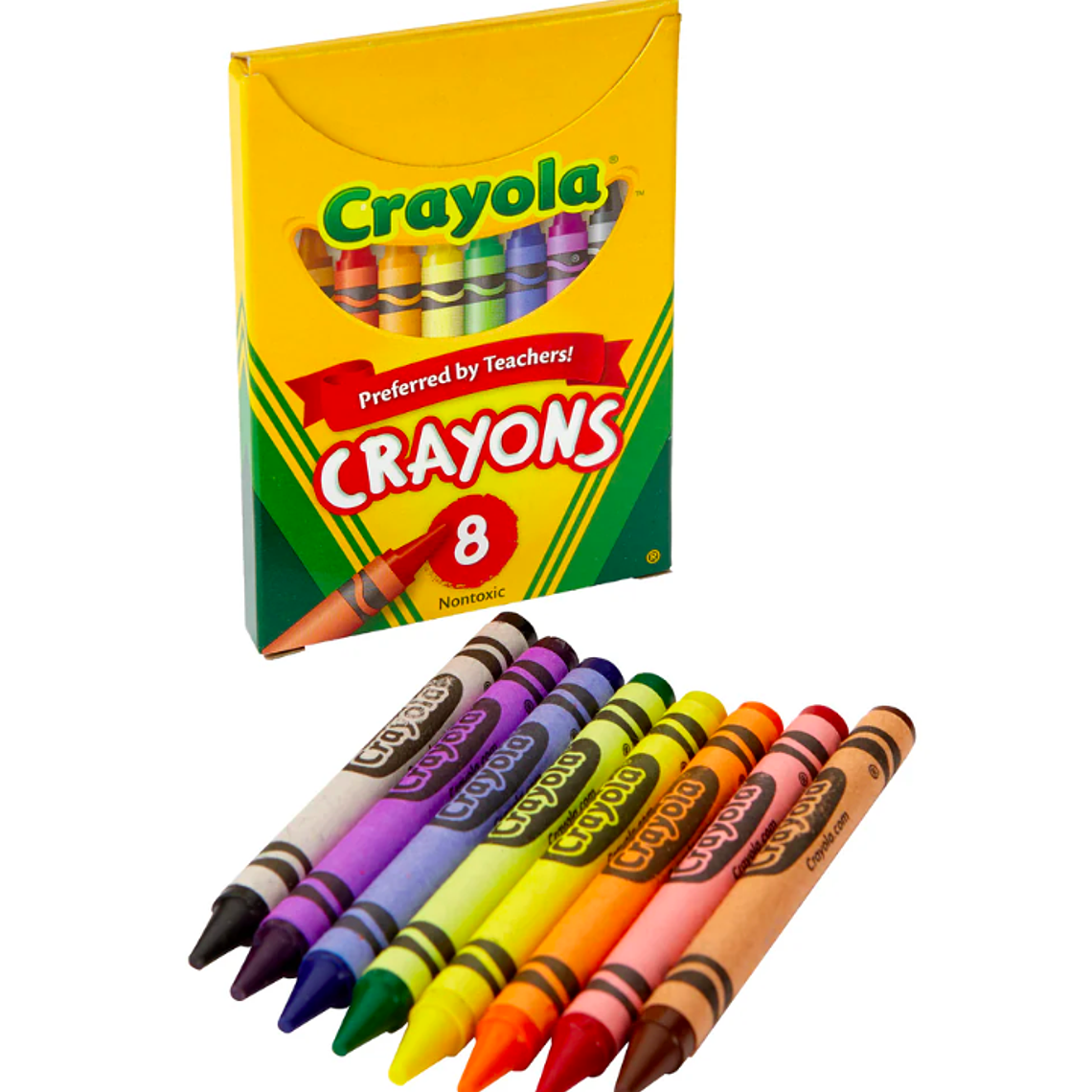 CRAYOLA - LÁPICES DE CERA (8 UNIDADES) 1