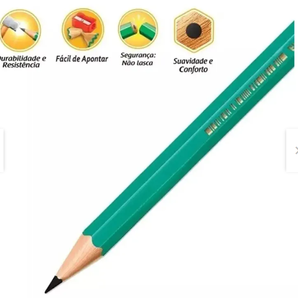 BIC - LÁPIZ GRAFITO EVOLUTION HB#2 CON GOMA (6 UNIDADES)  2