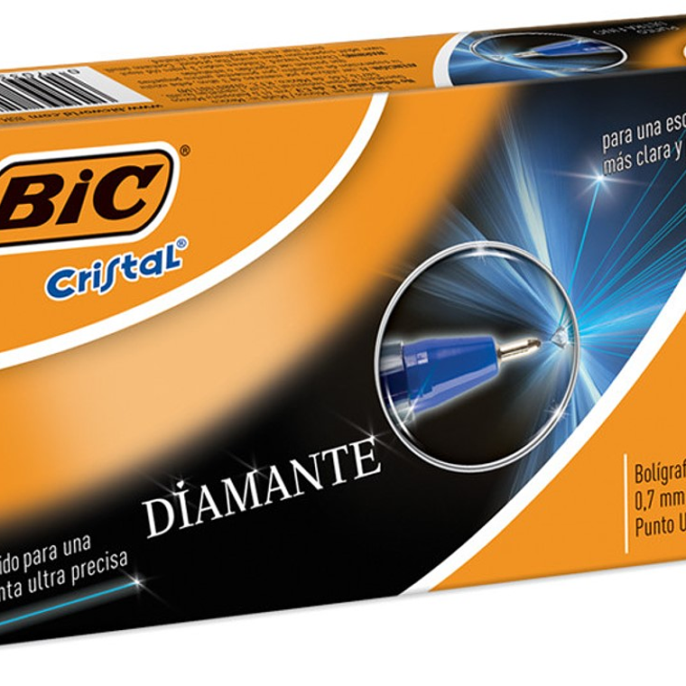 BIC - BOLIGRAFO ULTRAFINO 0.7 MM AZUL (12 UNIDADES) 1