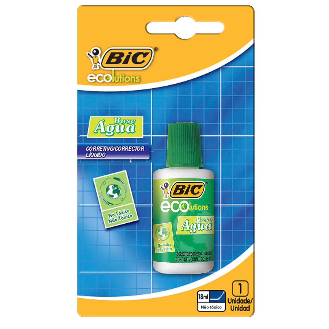 BIC - CORRECTOR BOTELLA ECO AQUA (1 UNIDAD) 1