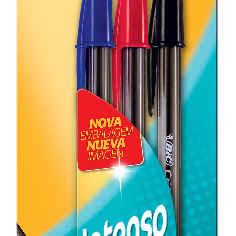 BIC - BOLIGRAFO INTENSO 1.6 MM MIXTO (3 UNIDADES) 1