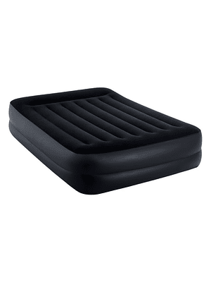 COLCHÓN INFLABLE ELÉCTRICO INTEX 2 PLAZAS 152X203X42 CM PILLOW REST RAISED